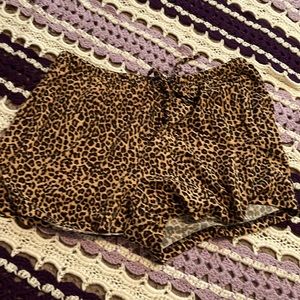 Leopard lounge shorts! XXL‼️